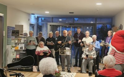 Chorauftritt im Veronika-Haus