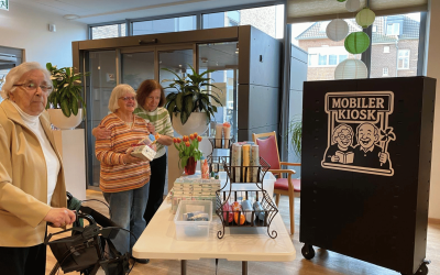 Mobiler Kiosk im Franziskus Haus – das kleine Shopping-Erlebnis für unsere Bewohner