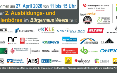 2. Ausbildungs- und Stellenbörse im Bürgerhaus Weeze