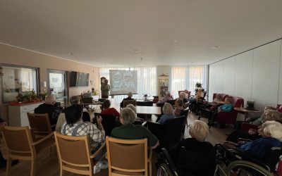 Besuch der Feuerwehr Rindern