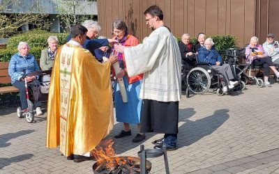 Osternachtsfeier im Franziskus-Haus