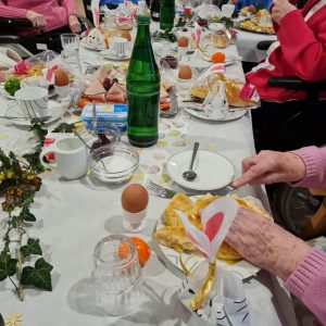 gemeinsames Frühstück