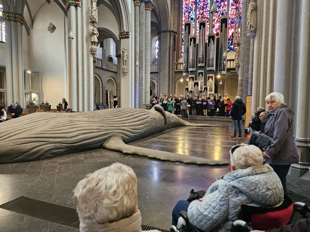 Ausstellung Wal im Xantener Dom
