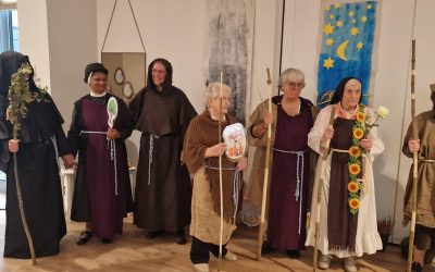 Den heiligen Franziskus mit einem Theaterstück geehrt